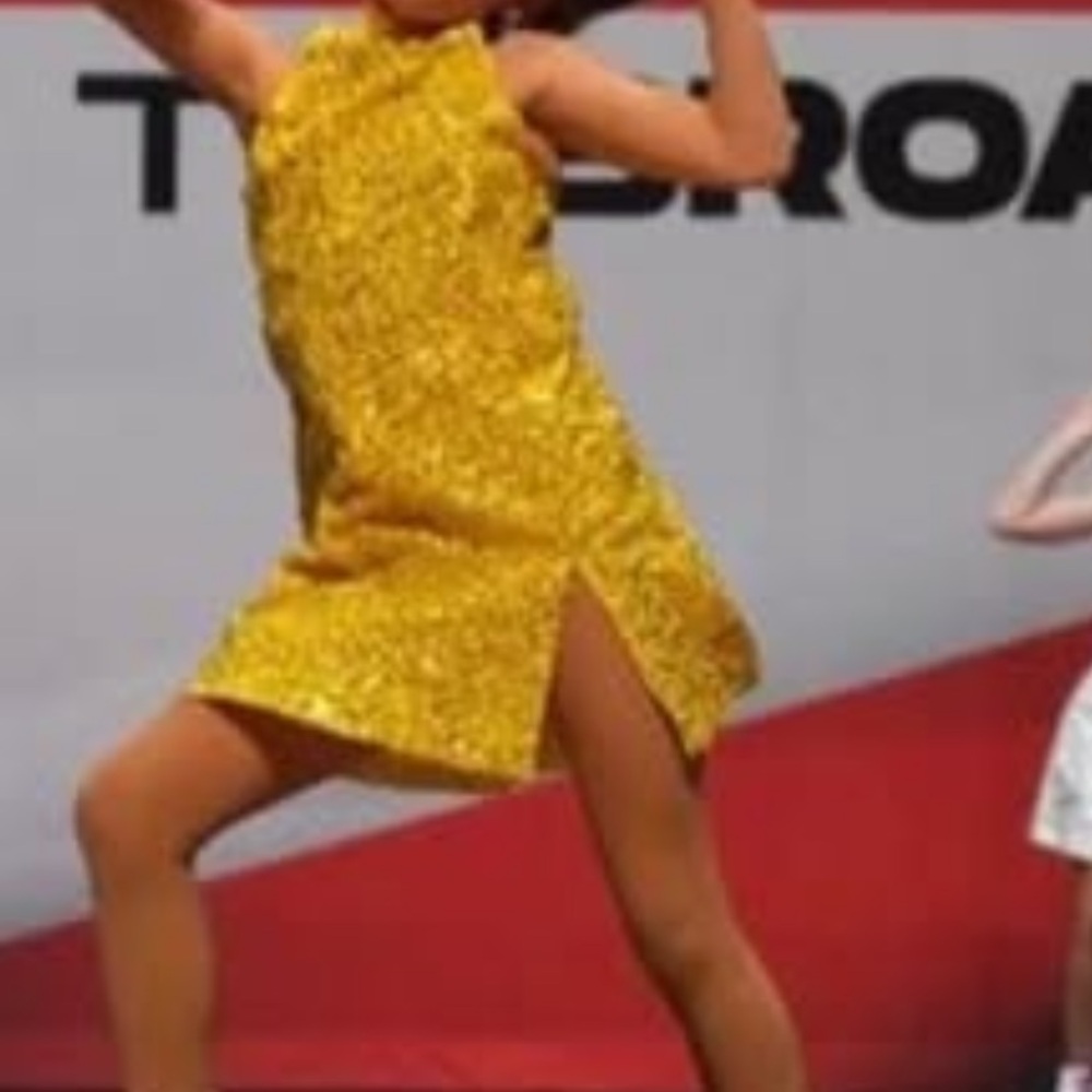 Weissman Yellow Dance Costume for Kids